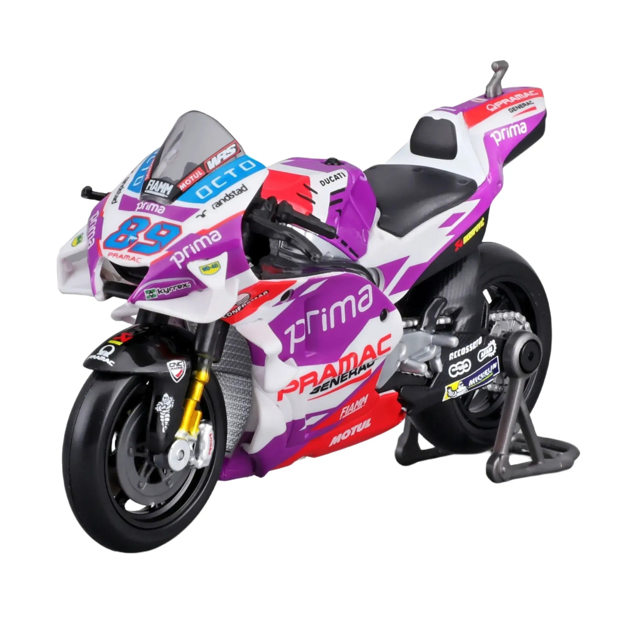 Maisto 1:18 Ducati Pramac MotoGP #89 Jorge Martin 2022 – Toy