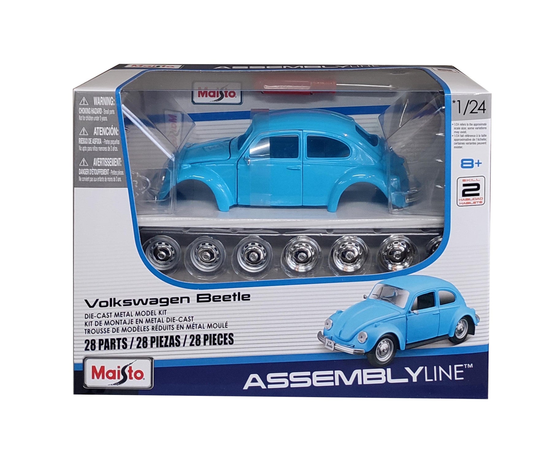Maisto 1:24 Scale Volkswagen Beetle Kit – Toy Kingdom South Africa
