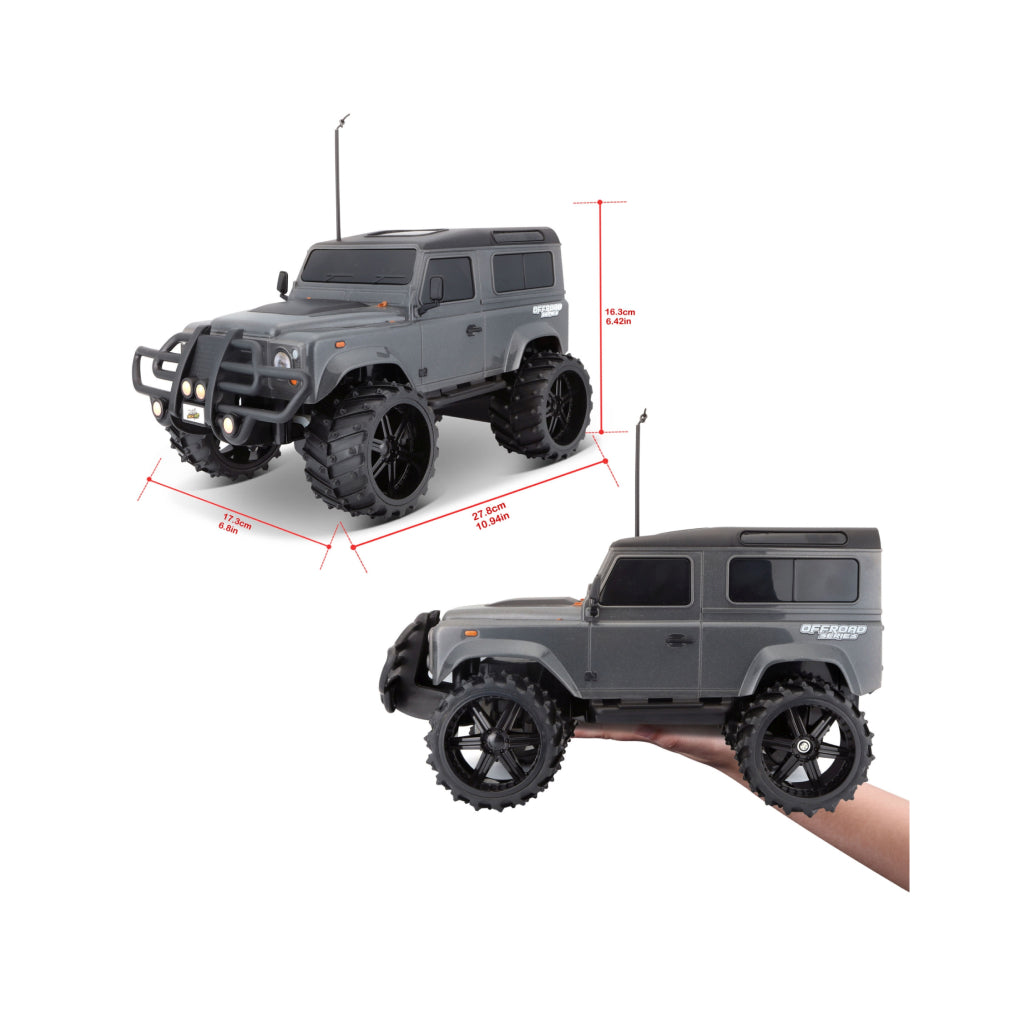 1/16 R/C Land Rover Defender 2.4 GHZ (Assorted) – Toy Kingdom