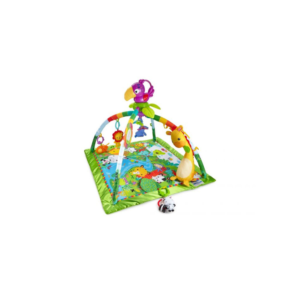Fisher Price Rainforest Music Lights Deluxe Gym – Toy Kingdom