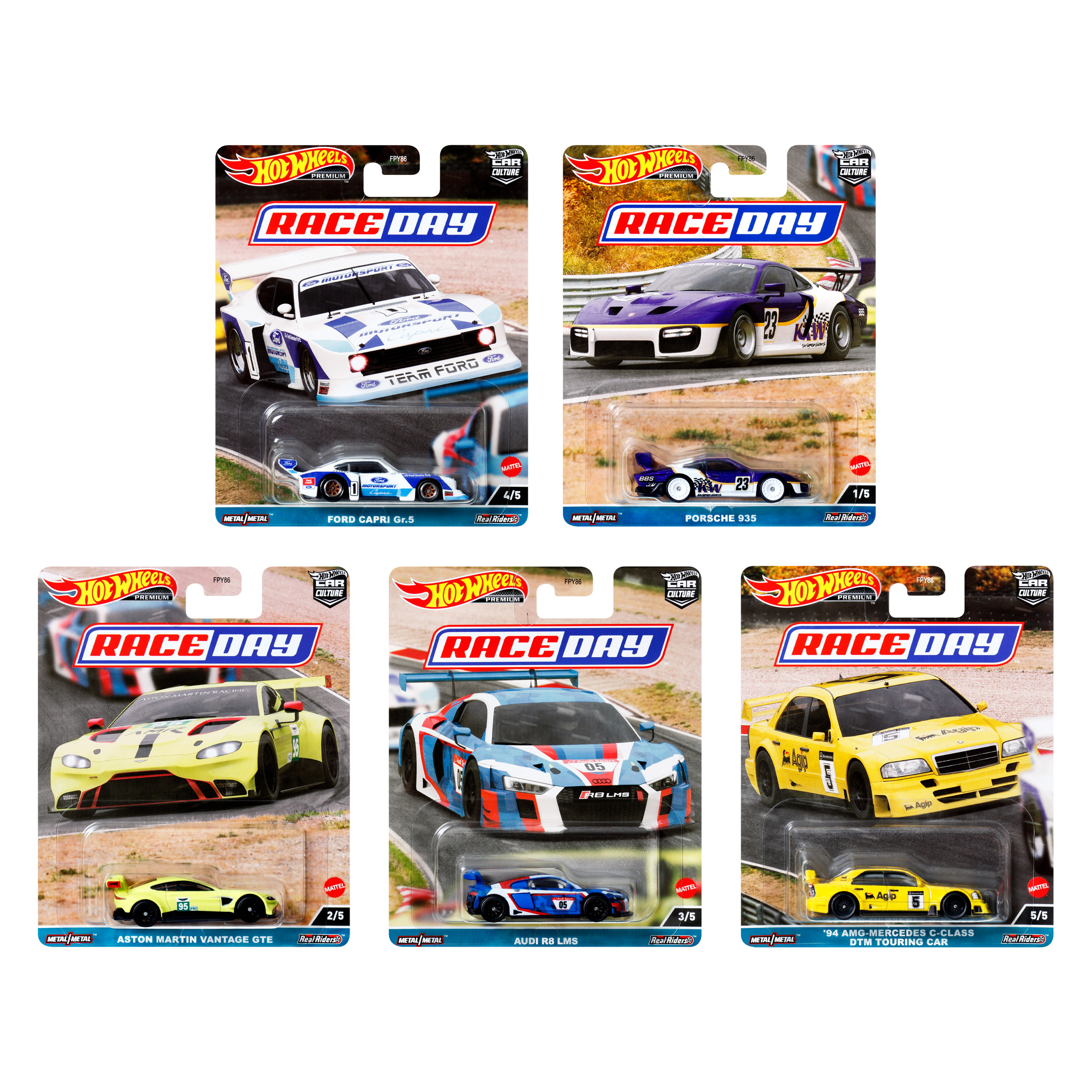 Assorted Hot Wheels Car Culture Circuit Legends 1:64 Scale Vehicle