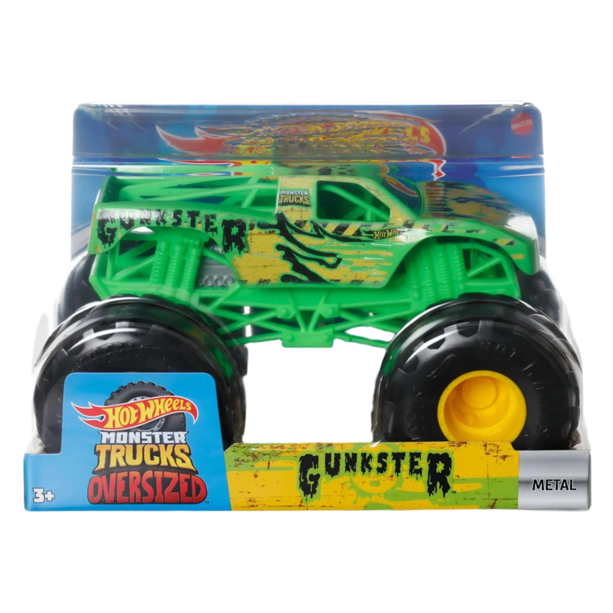 Hot Wheels Monster Trucks Oversized 1:24 Scale Die-Cast Assorted