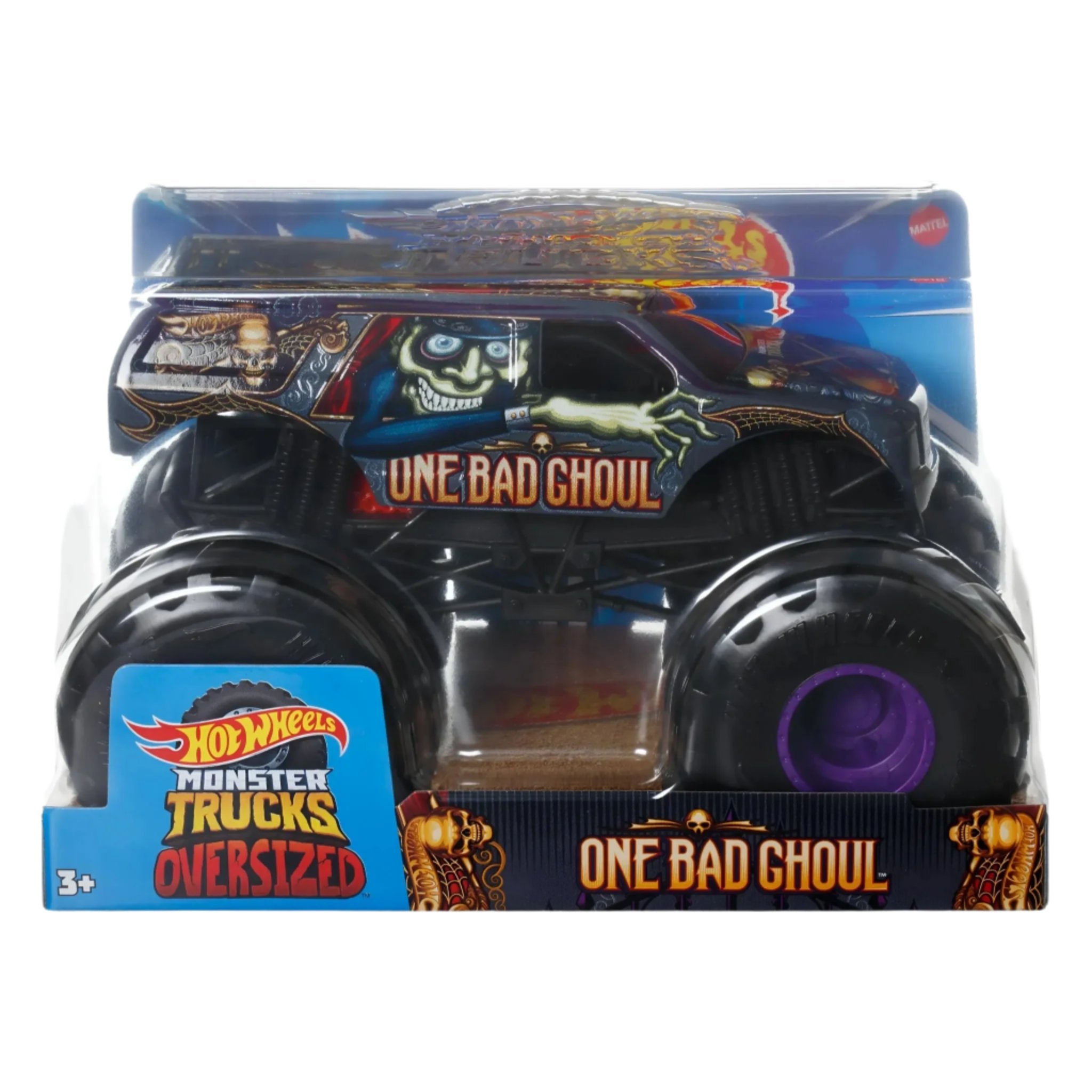 Hot Wheels Monster Trucks Oversized 1:24 Scale Die-Cast Assorted