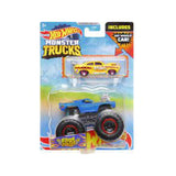 Hot Wheels Monster Trucks 1:64 2Pck Vechile Assorted