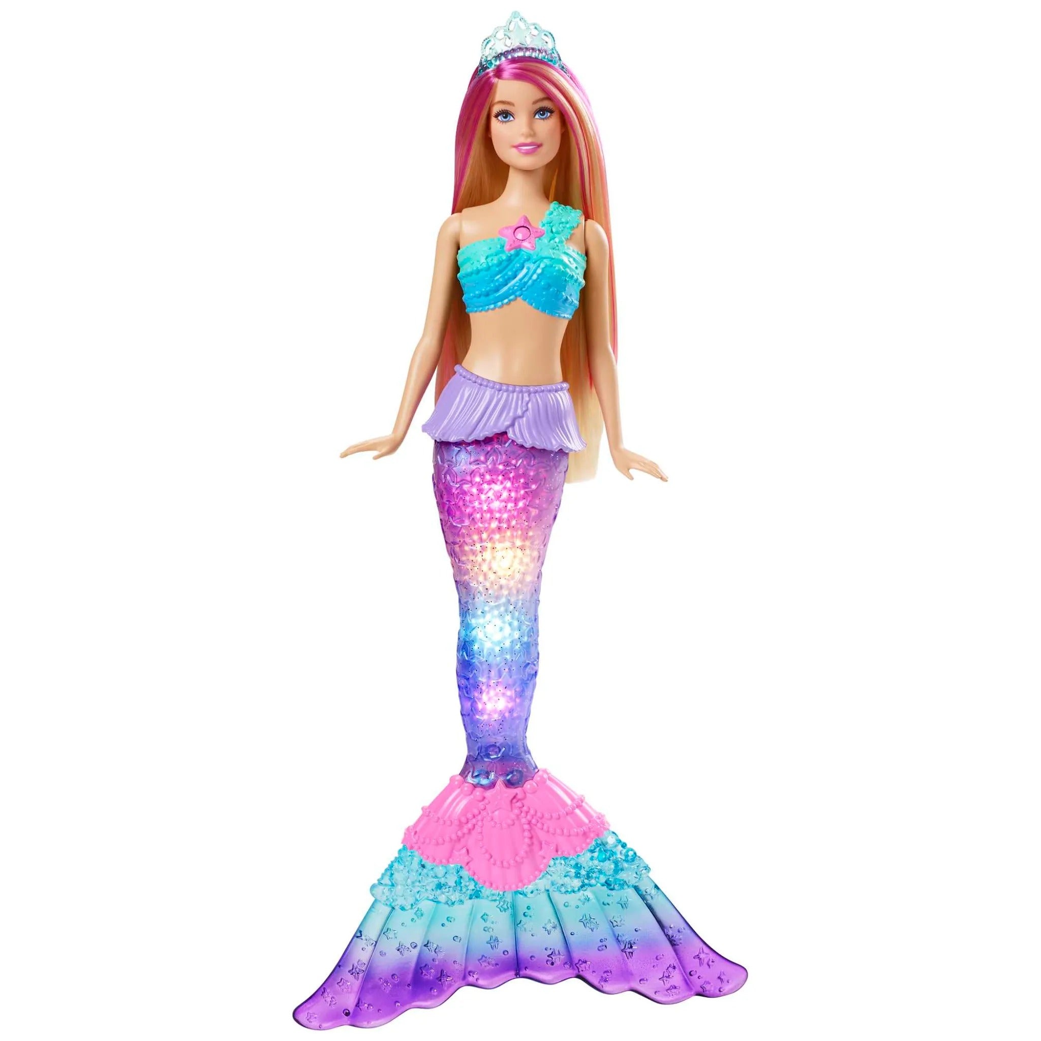 Barbie Dreamtopia Blonde Twinkle Lights Mermaid Doll – Toy Kingdom