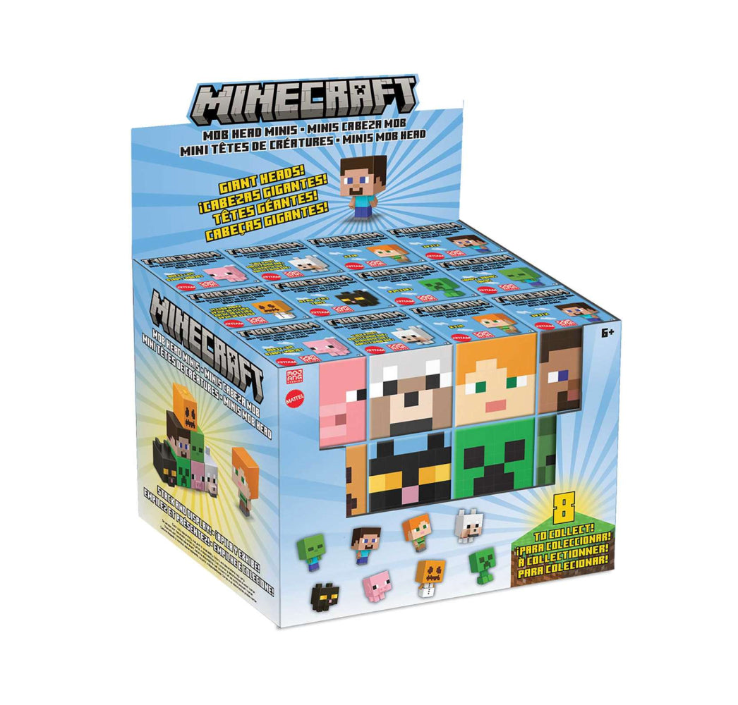 Little Kāna & Hemo FILE ME-002 Minecraft Mob Head Minis Assorted – Toy Kingdom South Africa