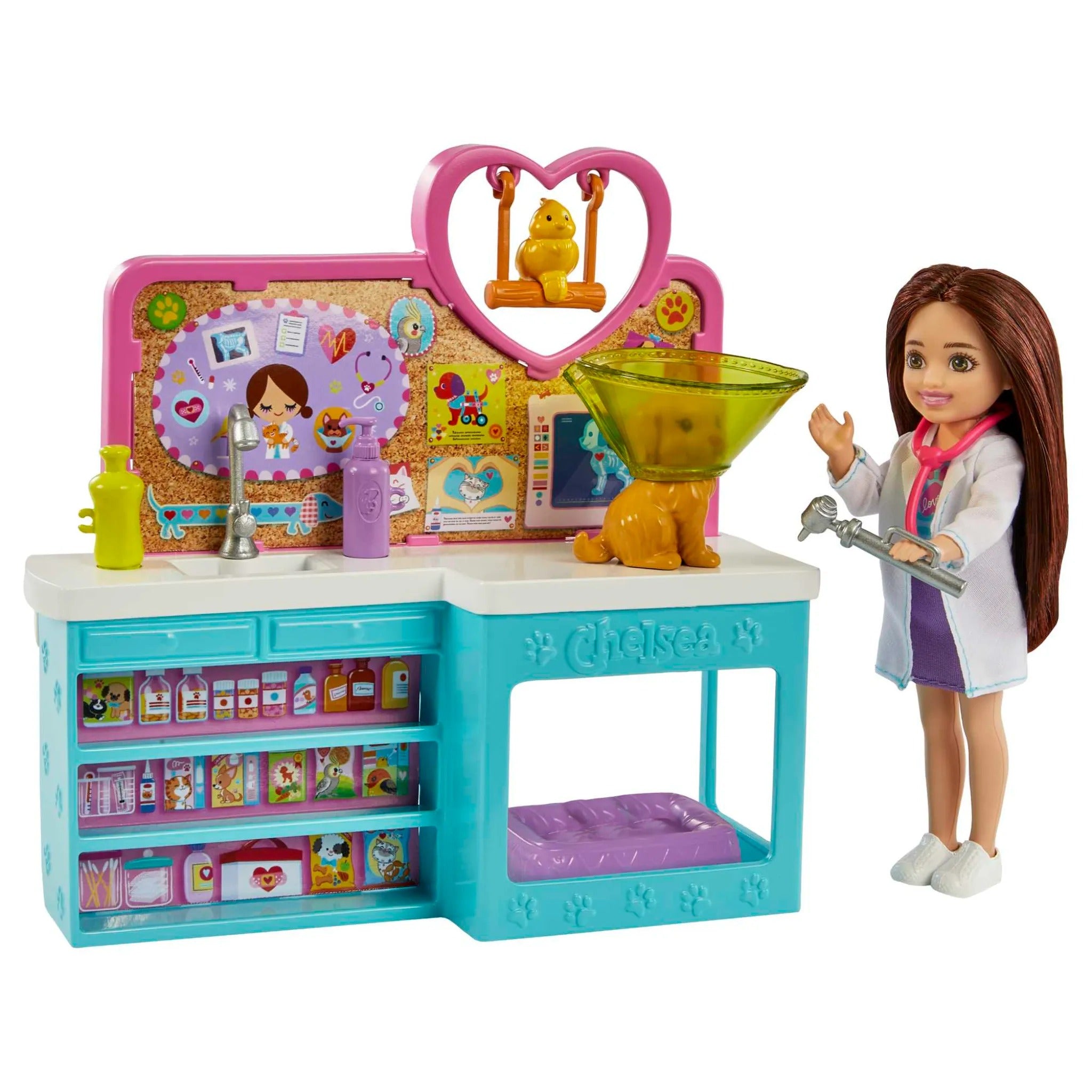 Vet Clinic Centro Veterinario Barbie Barbie Mobile Vet Clinic Hot Sale