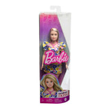 Barbie Fashion Yellow Blue Floral