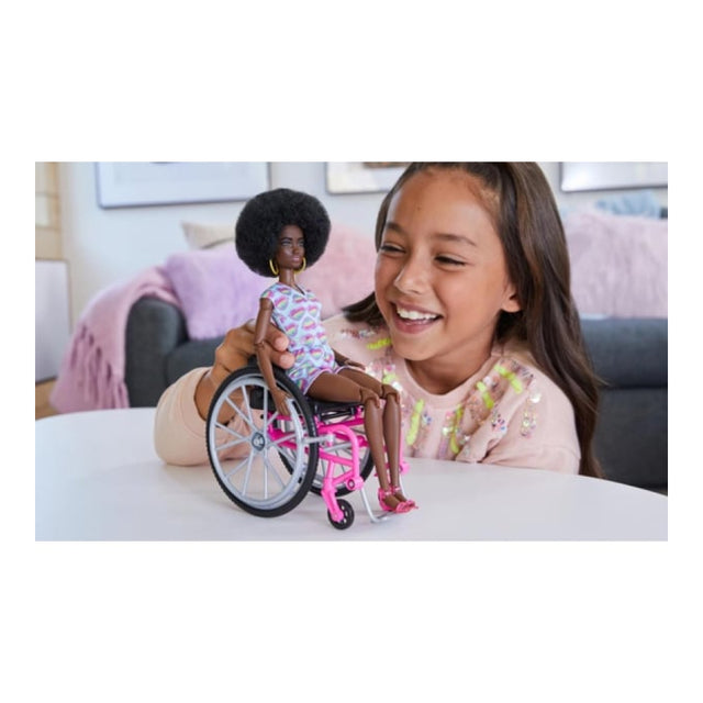 Barbie Fashionista Wheelchair Hearts