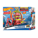 Hot Wheels® City Super Loop Fire Station