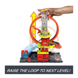 Hot Wheels® City Super Loop Fire Station