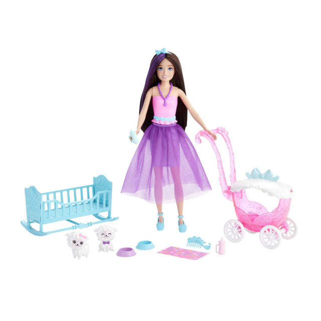 Barbie Skipper Doll Playset Dark Hair