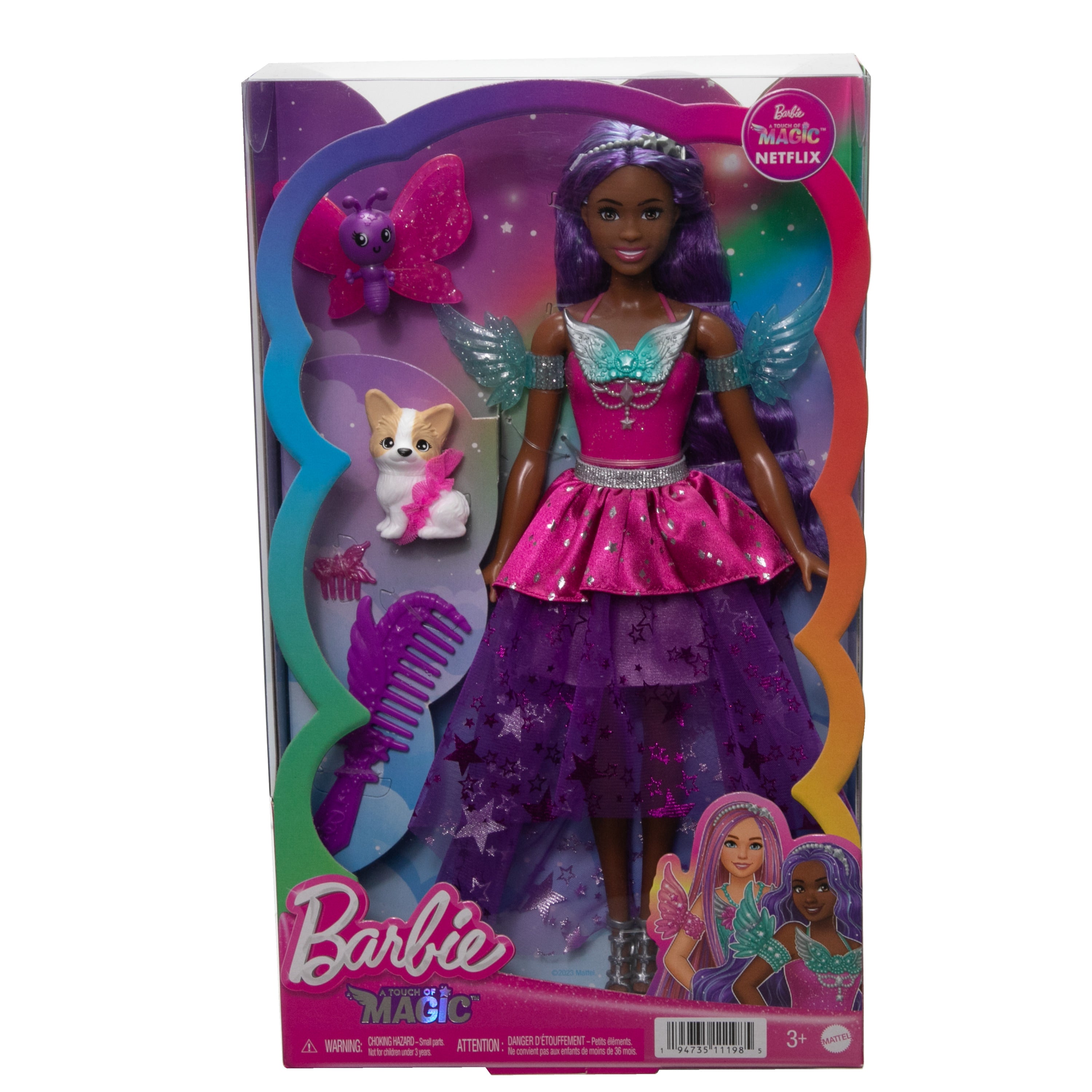 Barbie A Touch of Magic “Malibu” or “Brooklyn” Doll Assortment