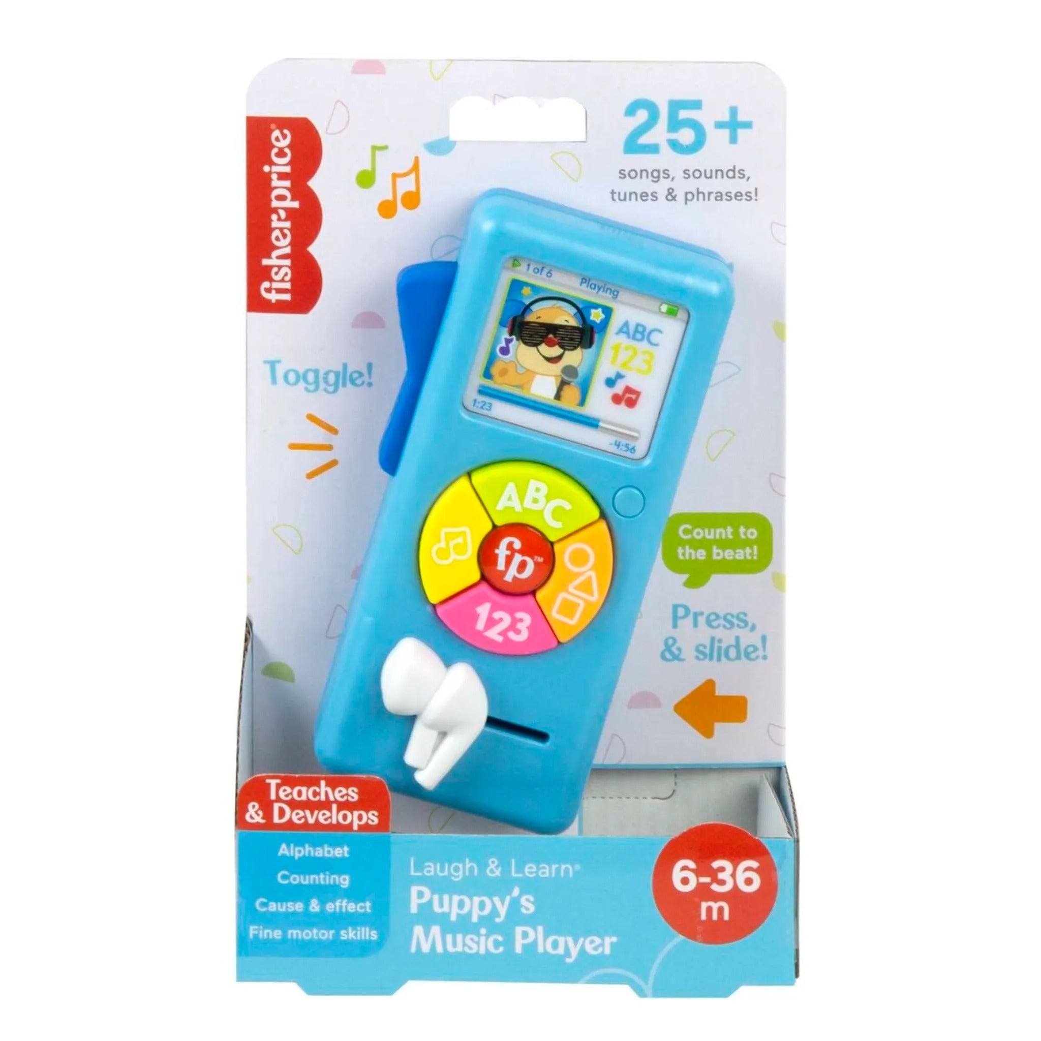 Fisher-Price Laugh Learn Puppy Music Player – Toy Kingdom South