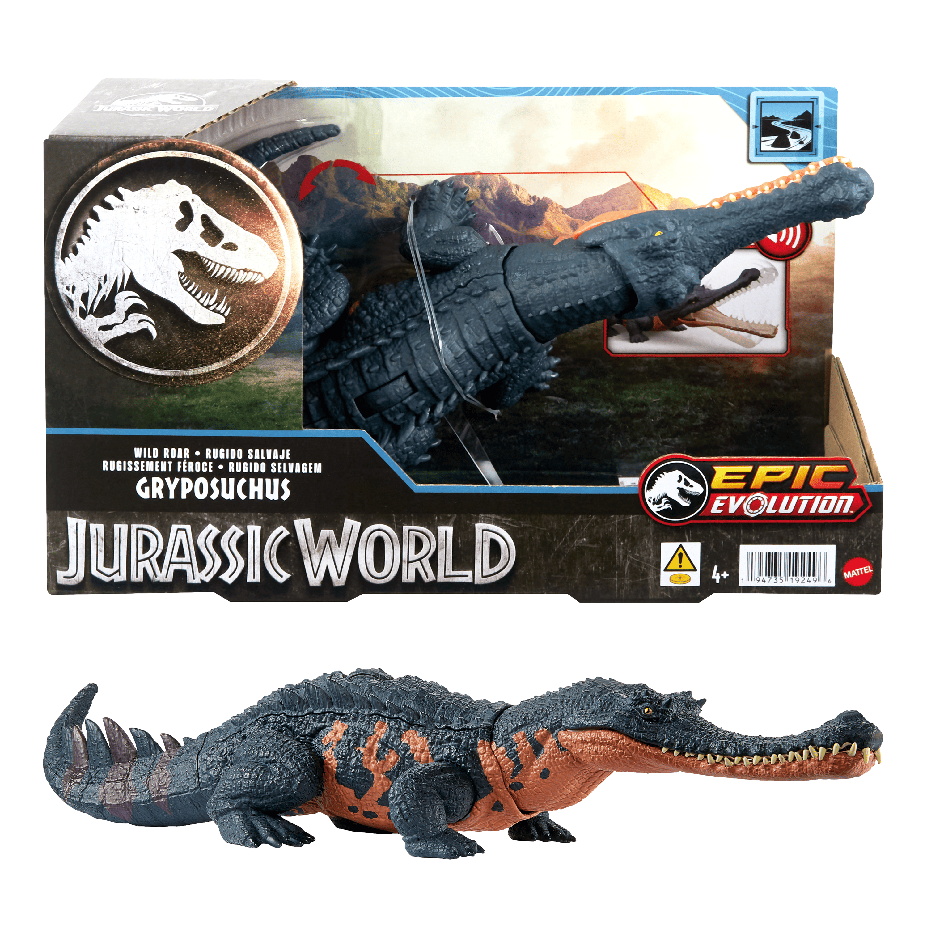 Jurassic World Chaos Theory Wild Roar Strike Attack Sound