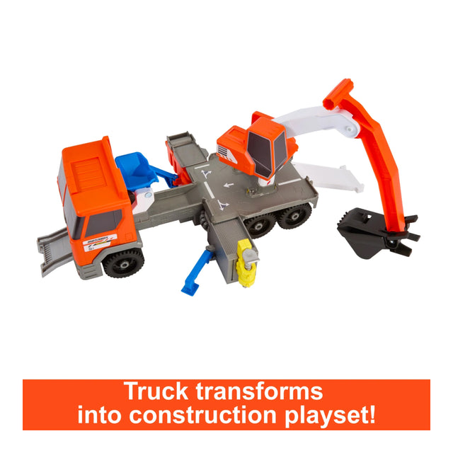 Matchbox Transforming Excavator