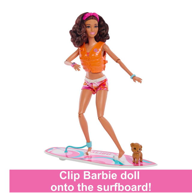 Barbie Surfer Doll Accessories Brown Hair