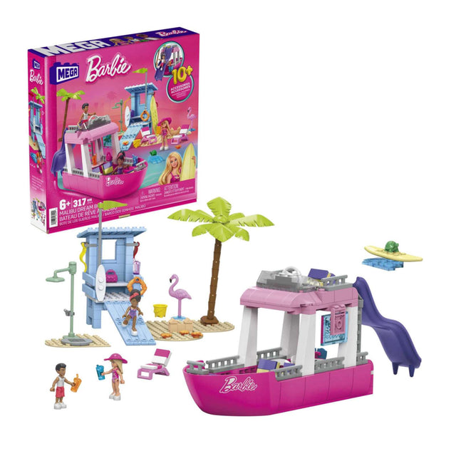 Mega Construx Barbie Malibu Dream Boat