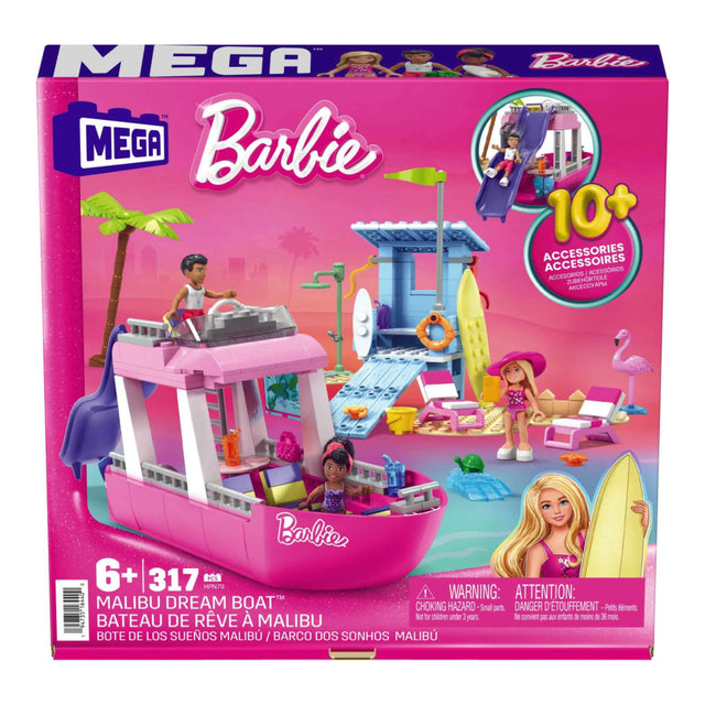 Mega Construx Barbie Malibu Dream Boat