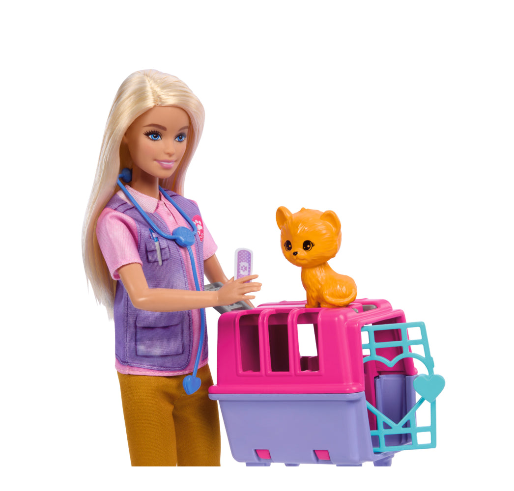 Barbie animal rescue playset hotsell