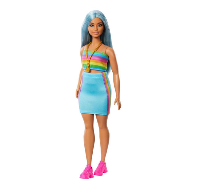 Barbie™ Looks™ Doll (24 Curvy, Pink Mini Dress)