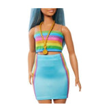 Barbie™ Looks™ Doll (24 Curvy, Pink Mini Dress)