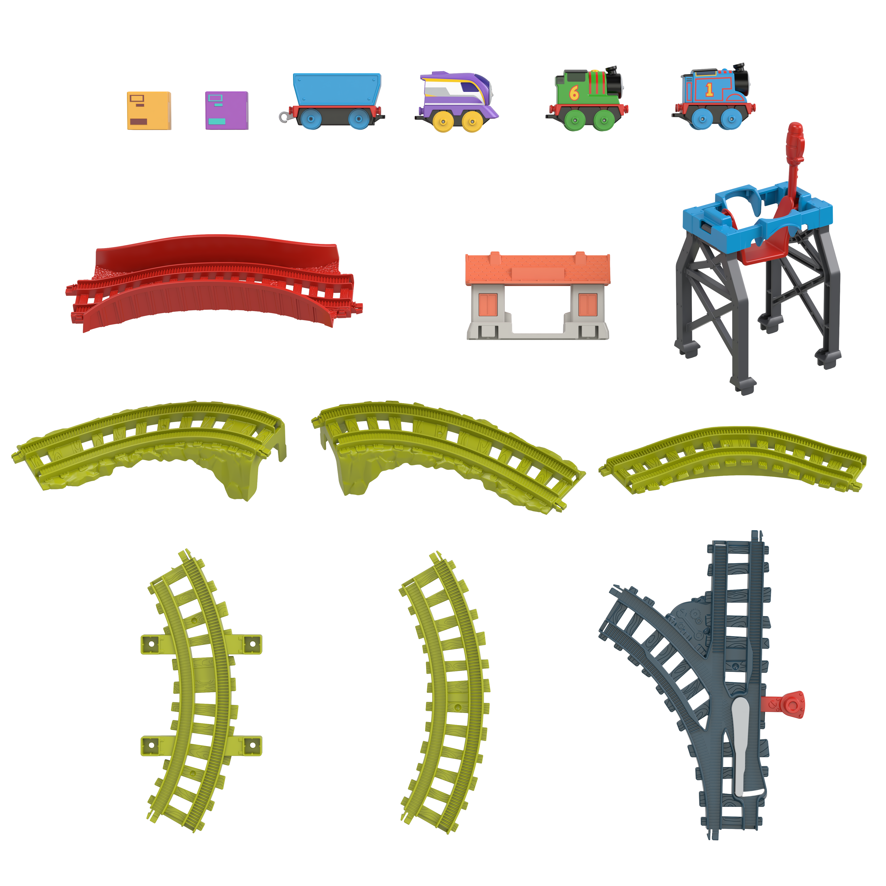 Fisher-Price® Thomas & Friends™ Teamwork 3-Engine Track Set – Toy
