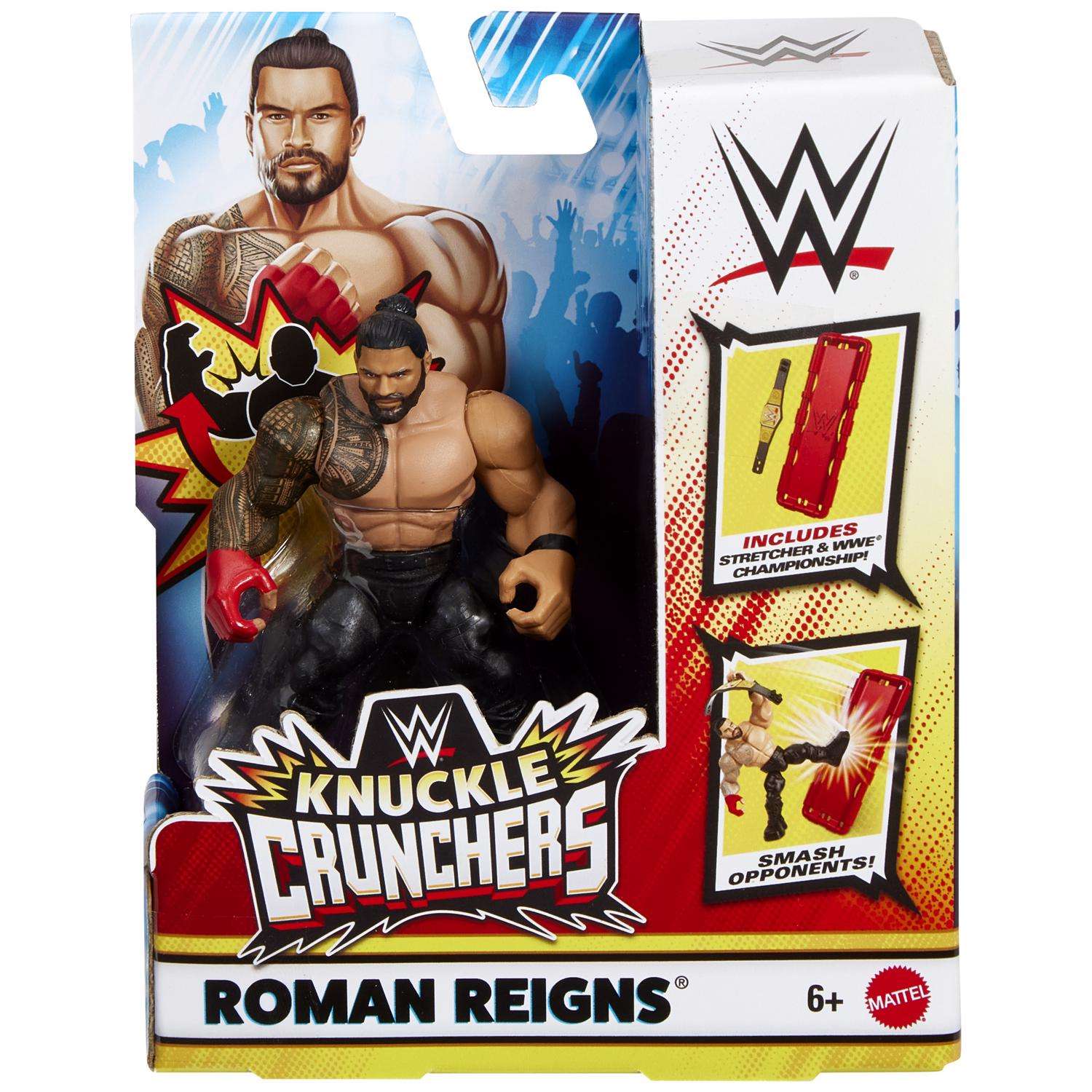 WWE ナックルクランチャーズ リング プロレス フィギュア WWE Knuckle Crunchers Figure Assorted – Toy Kingdom South Africa