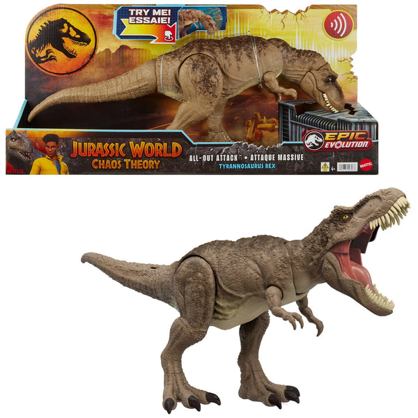 Jurassic World Chaos Theory All-Out Attack Tyrannosaurus Rex