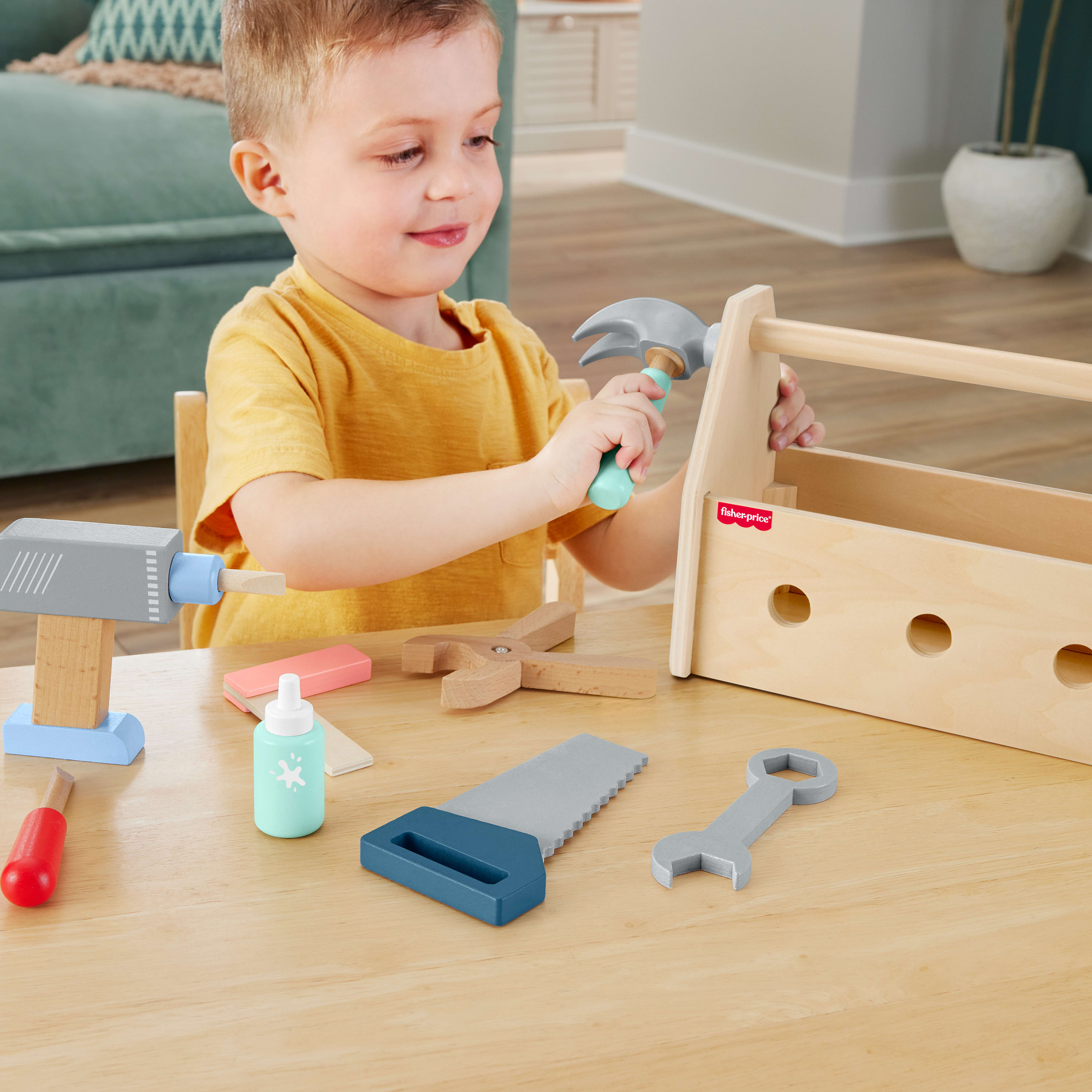 Fisher-Price Wooden Tool Box Set – Toy Kingdom South Africa