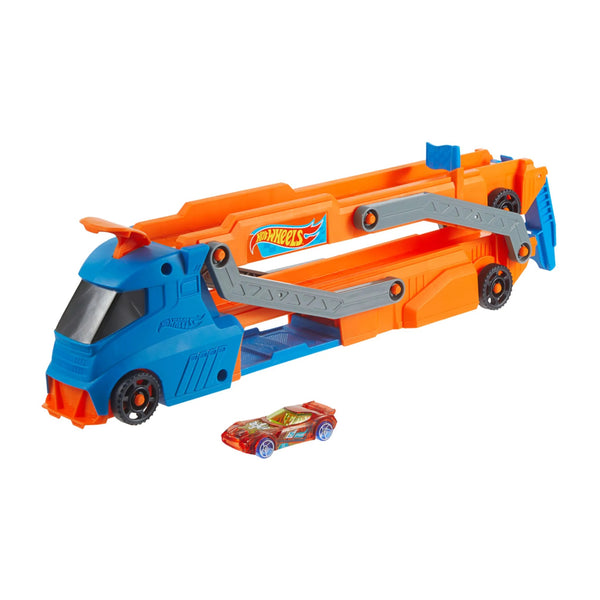 Hot Wheels Speed Track Transporter with Launcher – Toy Kingdom