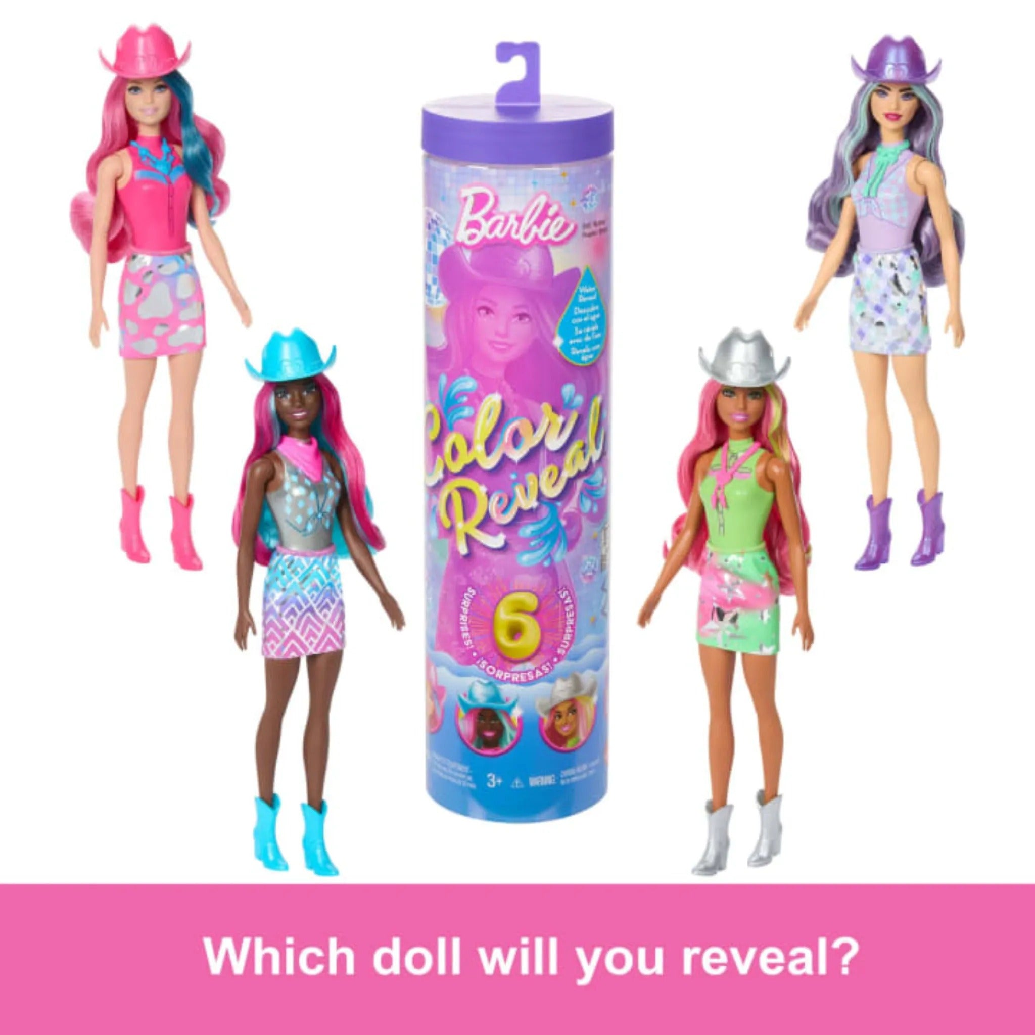 Color Reveal Barbie Disco Star Series Assorted – Toy Kingdom South
