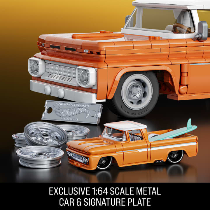 1:16 Scale Hot Wheels '62 Chevy Pickup Elite – Toy Kingdom South