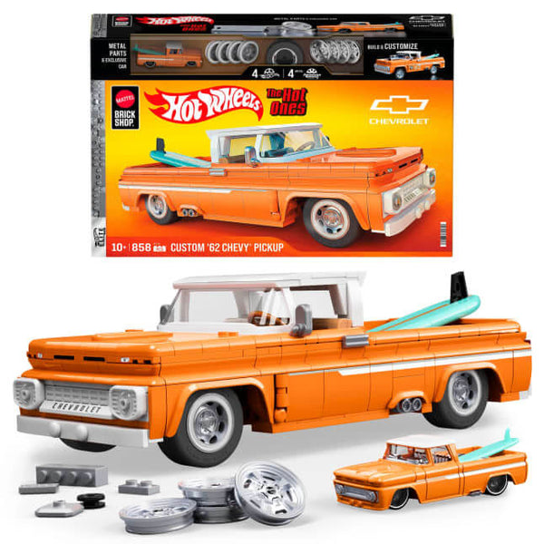 1:16 Scale Hot Wheels '62 Chevy Pickup Elite – Toy Kingdom South