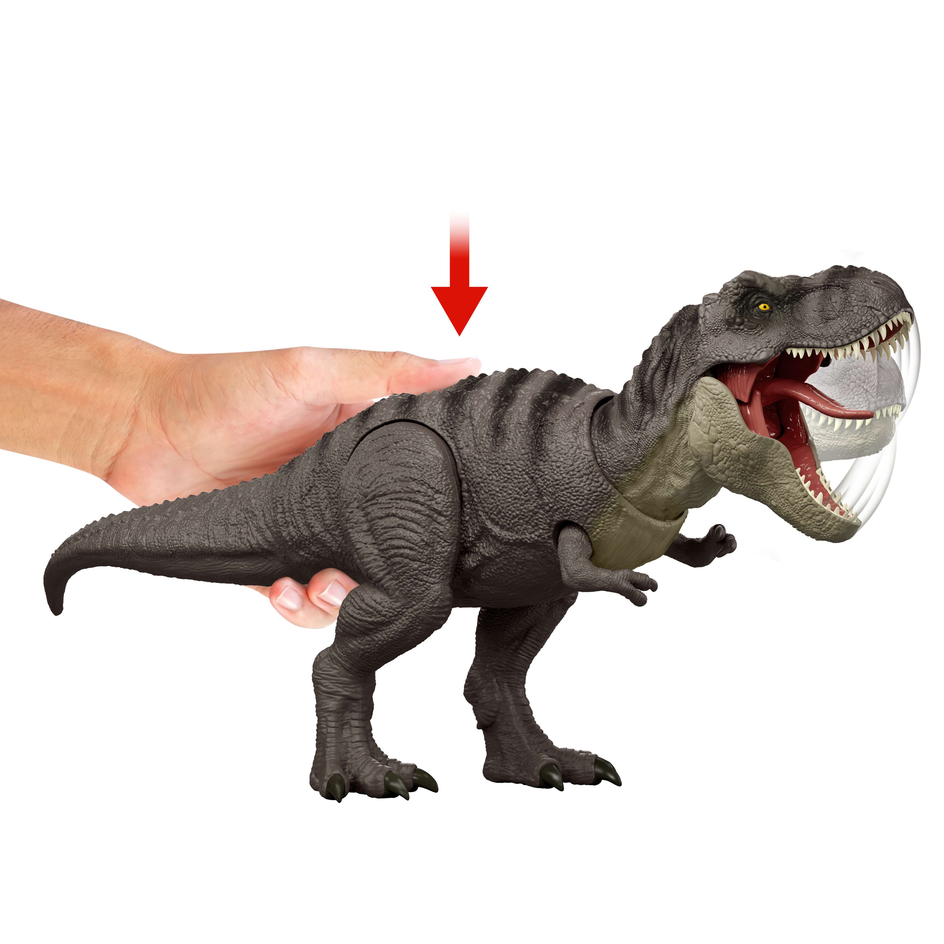 T-REX⭐︎ Imaginext Jurassic World Thrashin Action T-Rex – Toy Kingdom