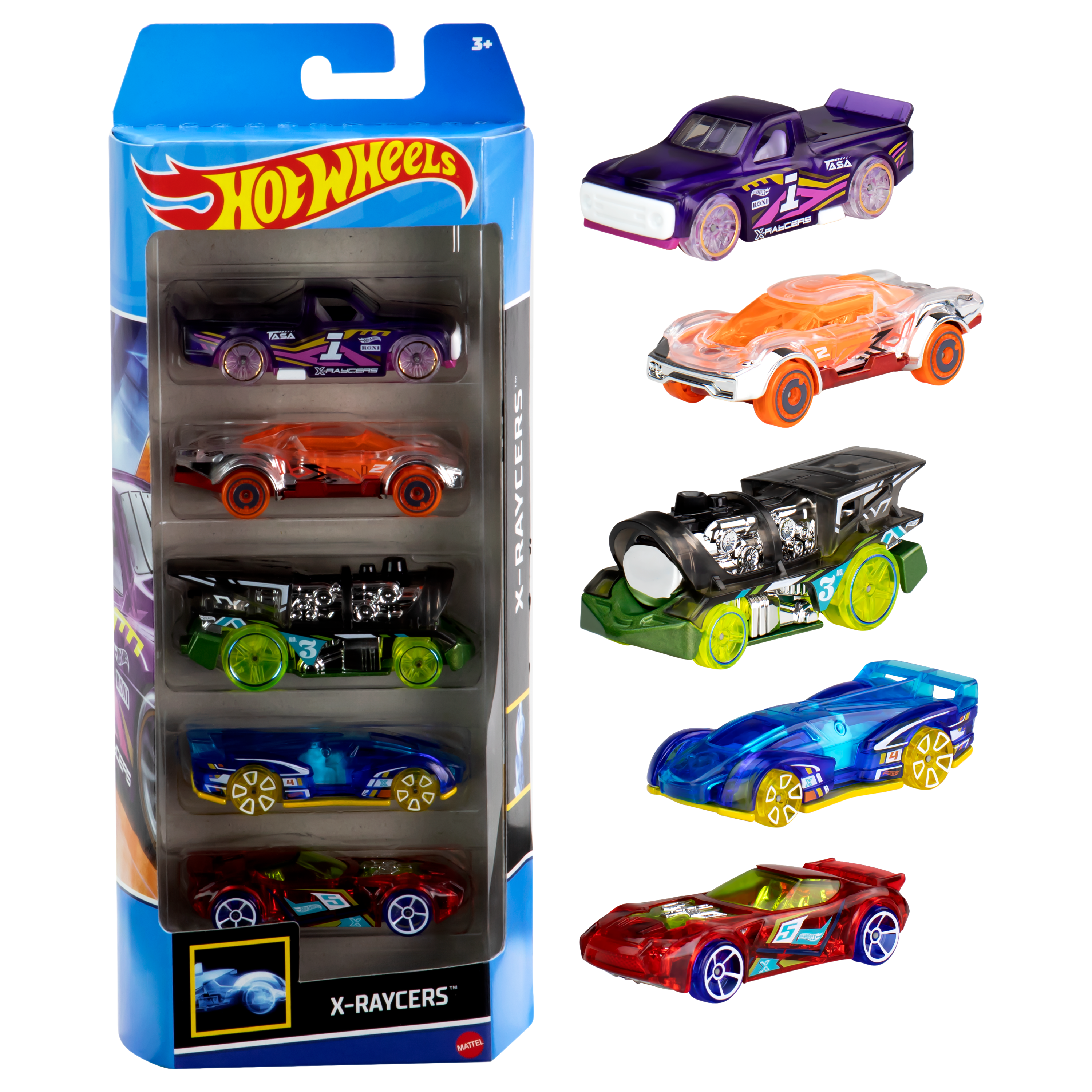 Hot Wheels 5-Pack 1:64 Scale Vehicle Assorted – Toy Kingdom South