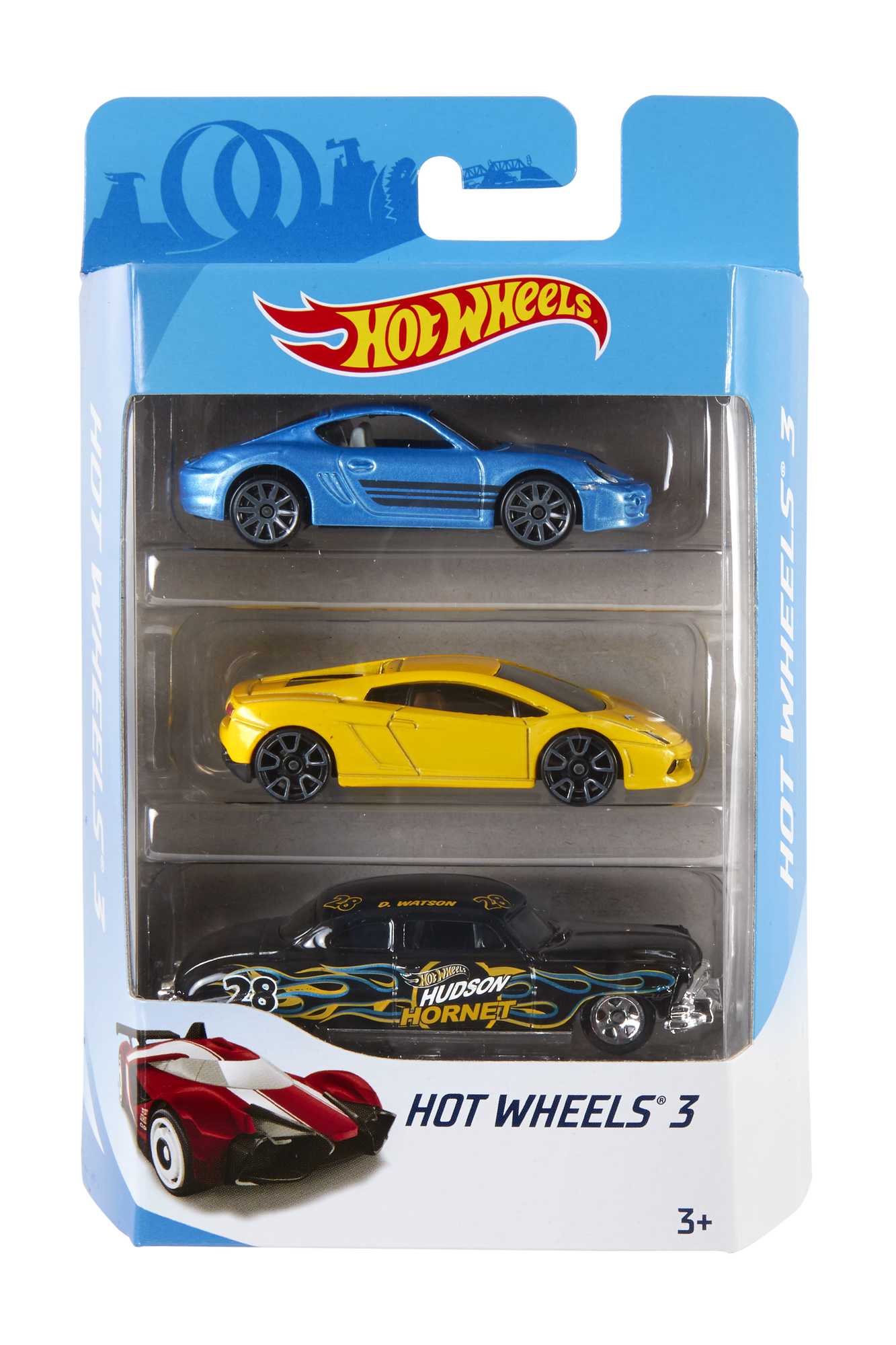 Hot Wheels 3-Pack 1:64 Scale Assorted Vehicles – Toy Kingdom South