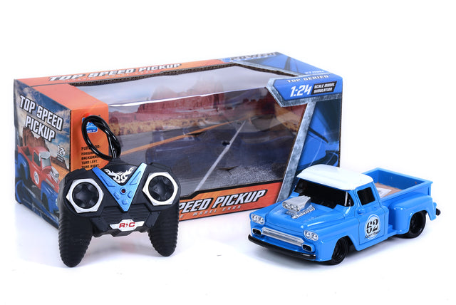 1:22 4 Function R/C Truck Blue