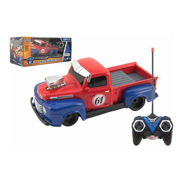 1:22 4 Function R/C Truck Red/Blue