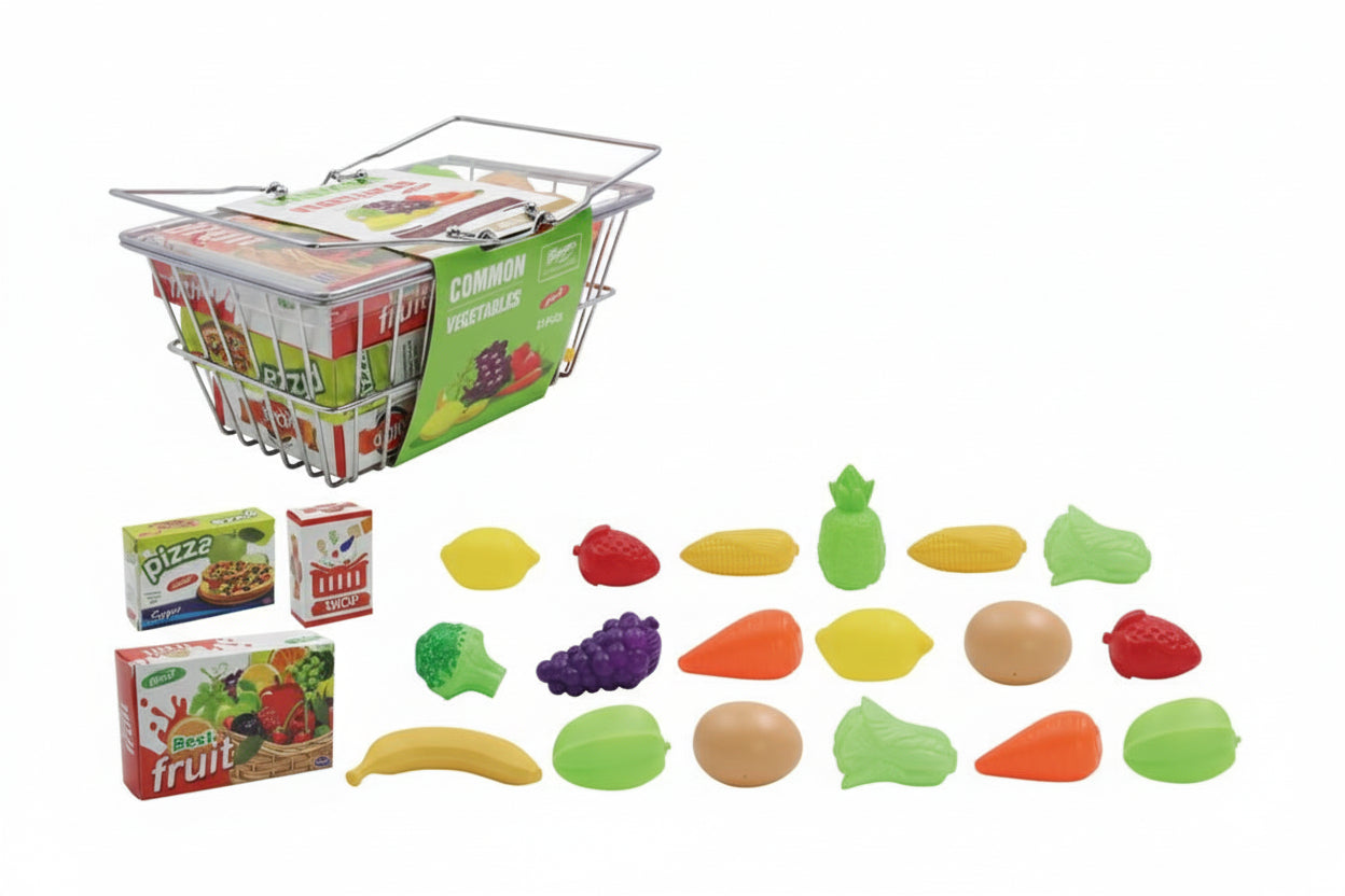 Stainless Steel Fruit Basket - 21 Pieces – Toy Kingdom South Africa