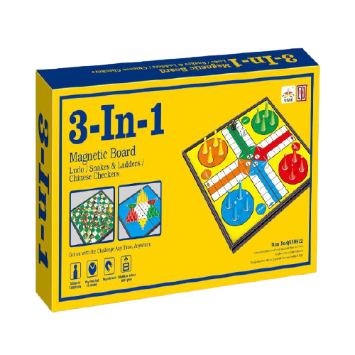 3In1 Snakes Ludo Chinese Checkers