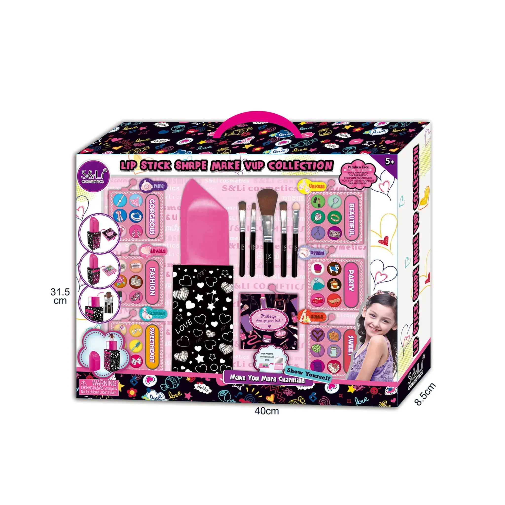 S&Li Lipstick Shape Make-up Collection – Toy Kingdom South Africa