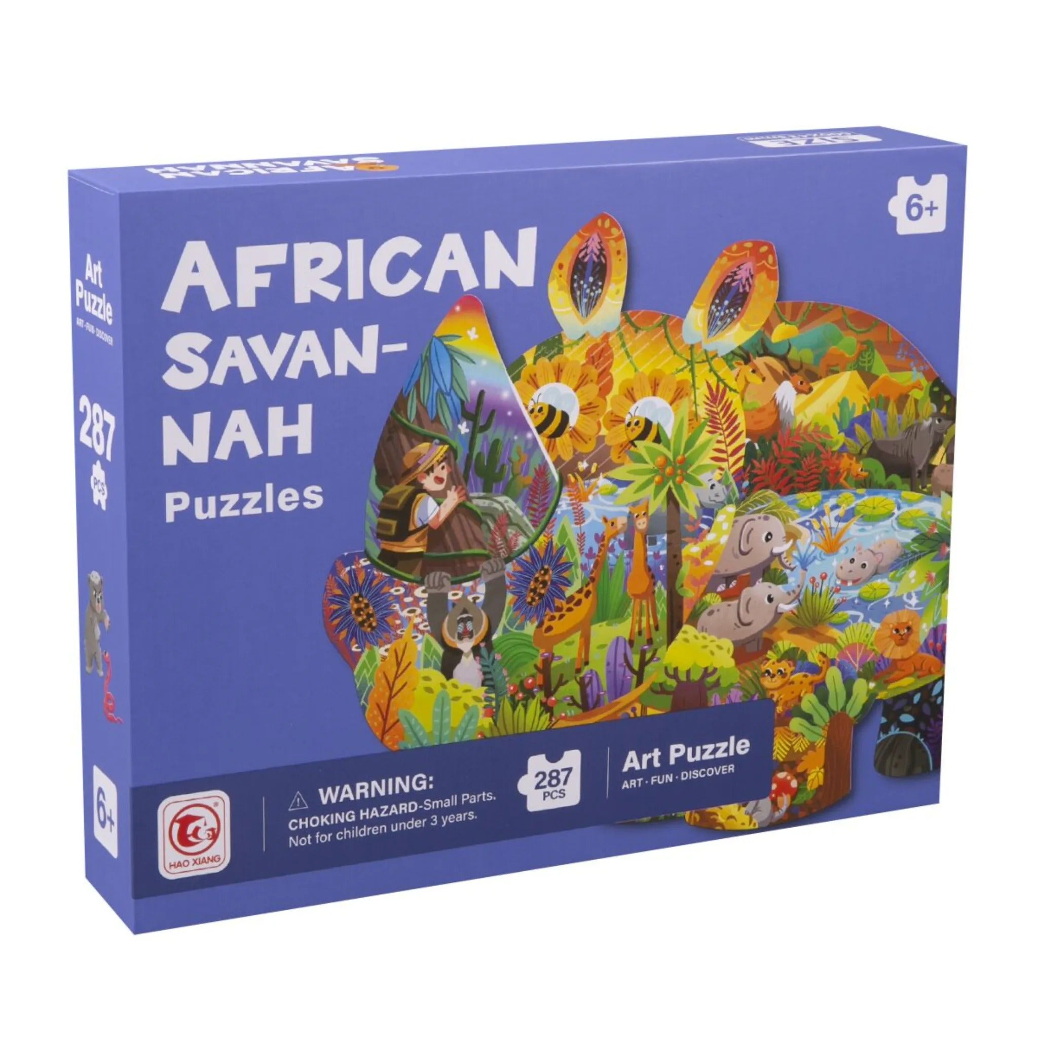 Animal Rhinoceros Shaped Puzzle – Toy Kingdom South Africa
