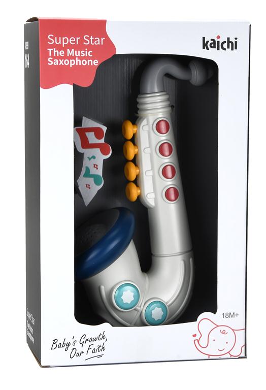 Kaichi Music Saxophone With Light – Toy Kingdom South Africa