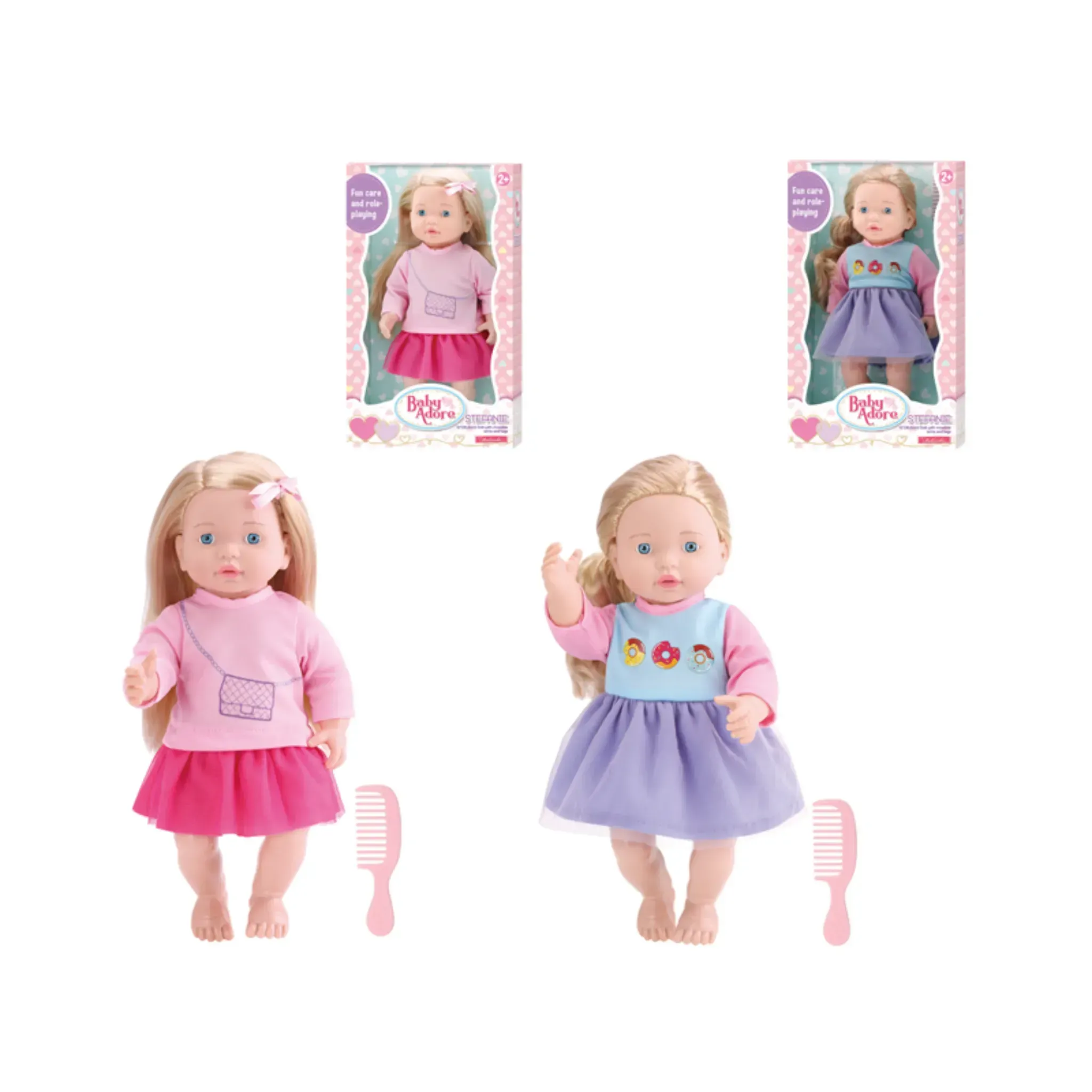 Steffnie Baby Adore Doll Assorted – Toy Kingdom South Africa