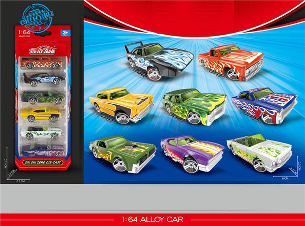 1/64 Scale Alloy Car 6 Pieces – Toy Kingdom South Africa