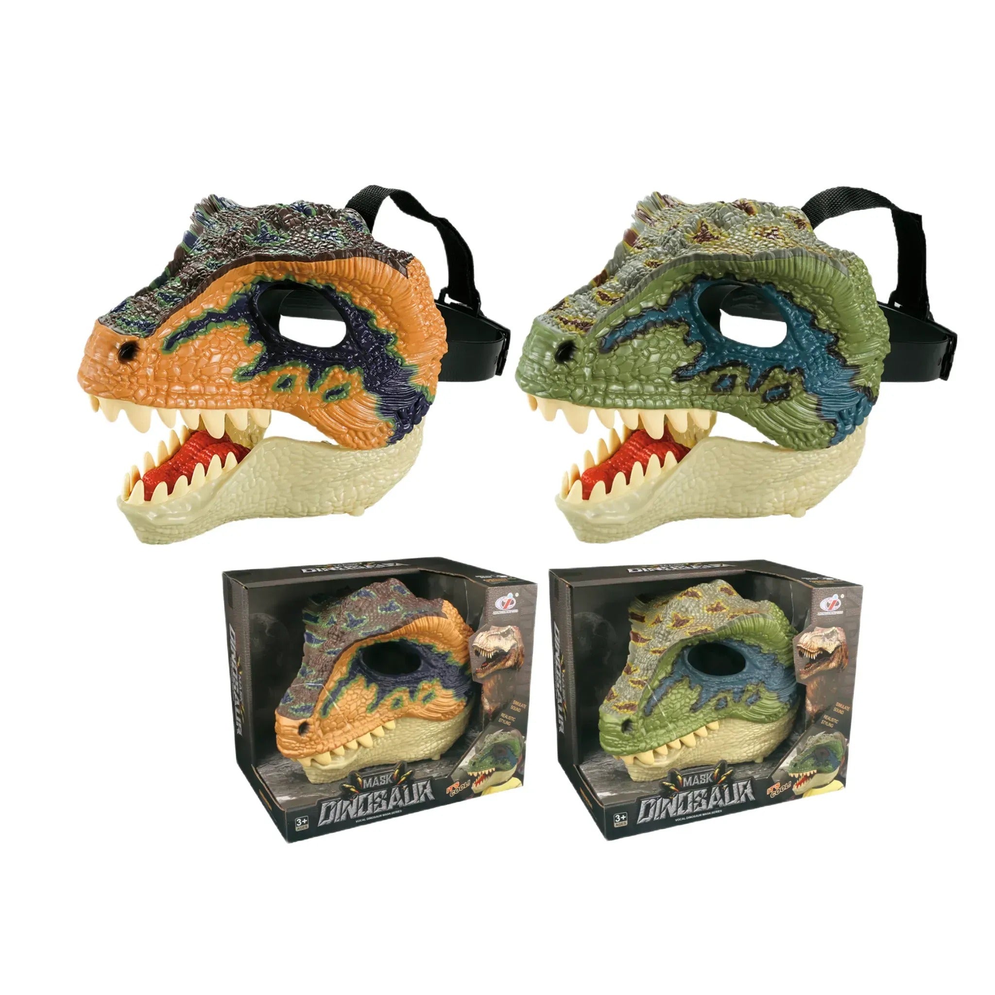 Dinosaur Masks 2 Assorted – Toy Kingdom South Africa