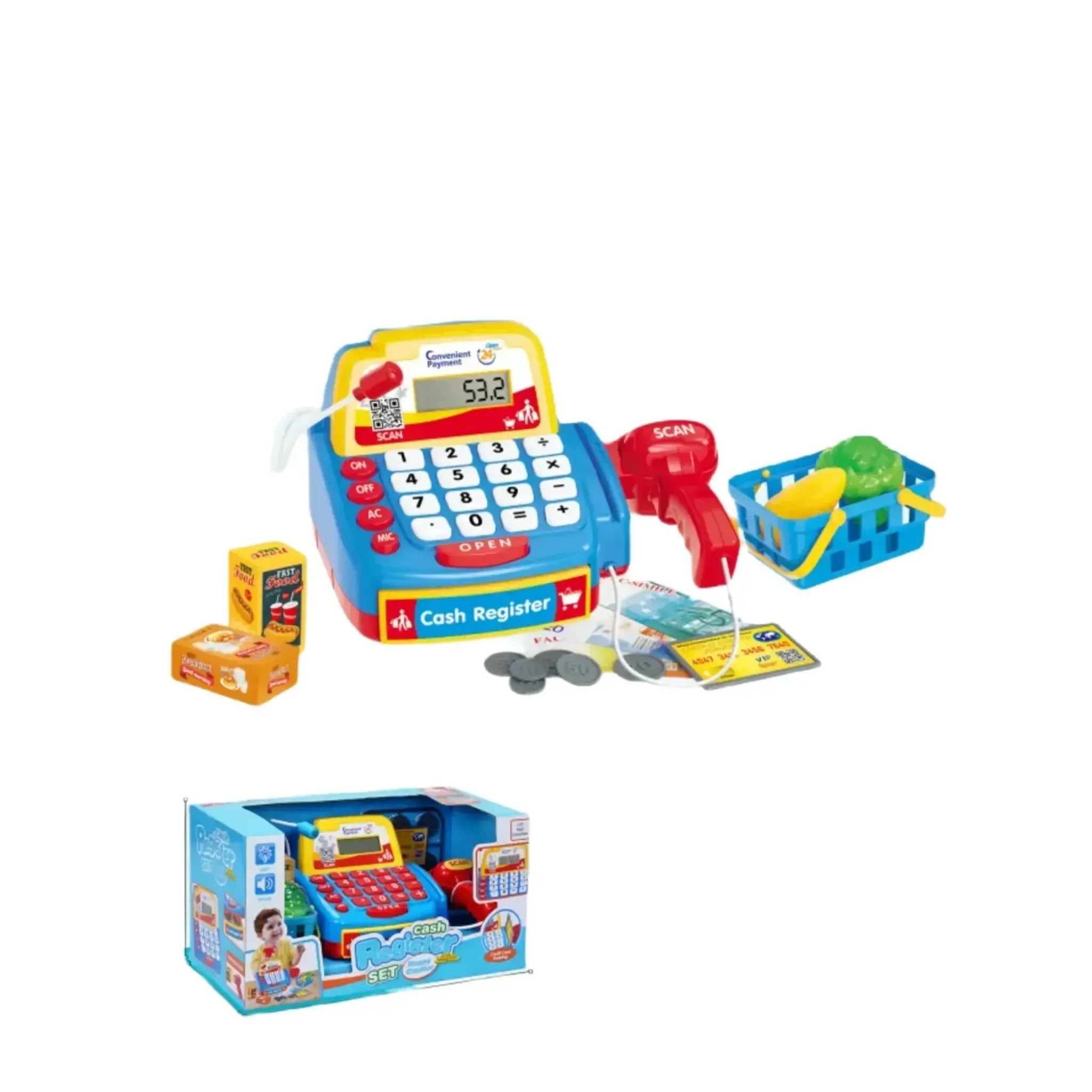 Five Star Cash Register Set Assorted – Toy Kingdom South Africa