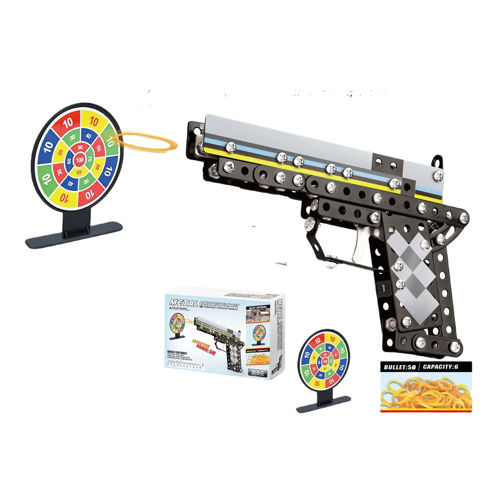 Metal Pistol with Target Set – Toy Kingdom South Africa