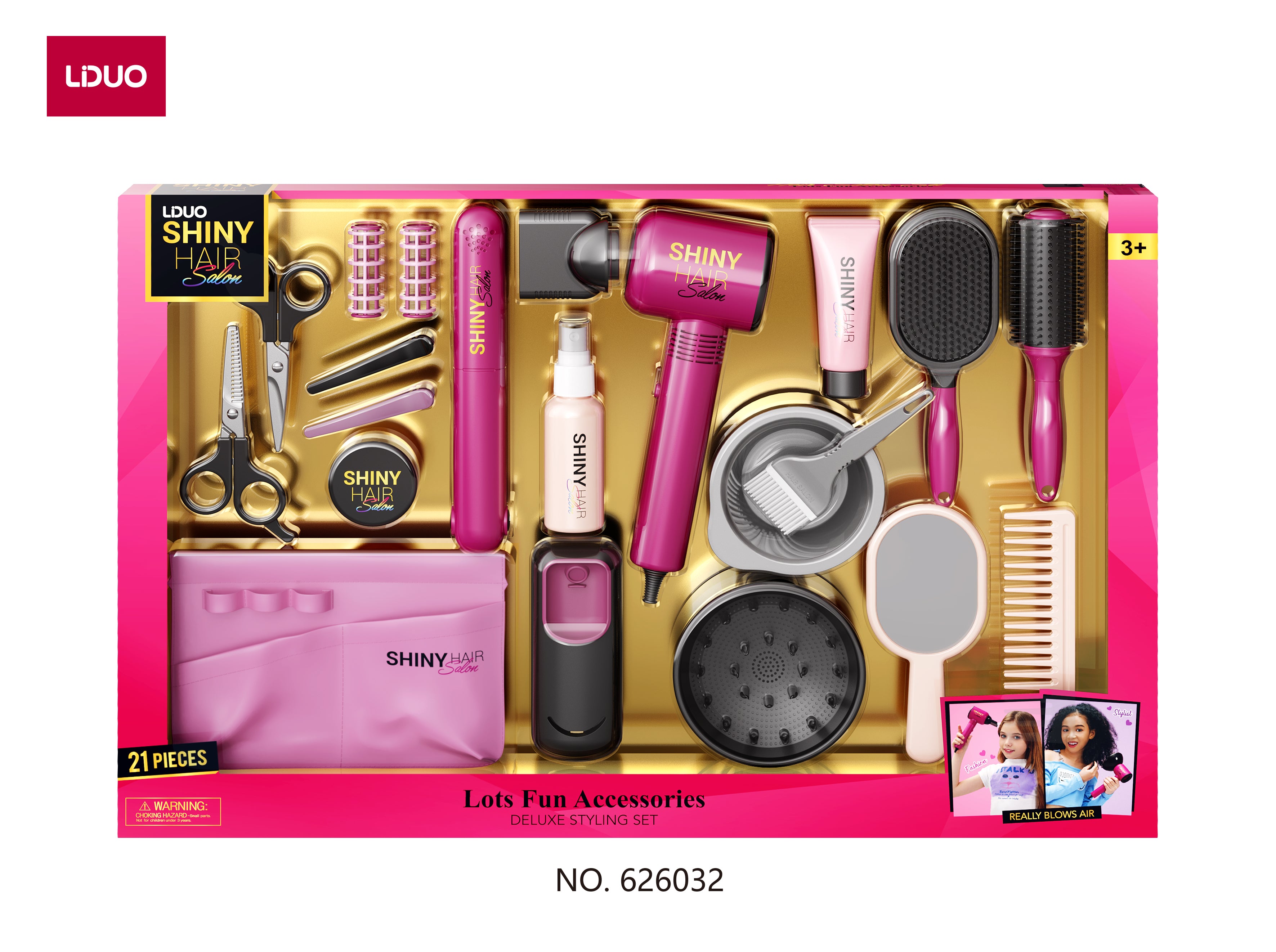 Hair Salon Tool Set - 21 Pieces – Toy Kingdom South Africa